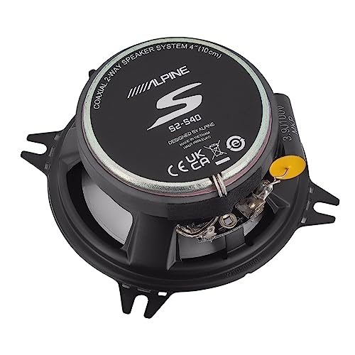 Alpine S2-S40 - Next-Generation S-Series 4" Coaxial Speaker Set - Image 4