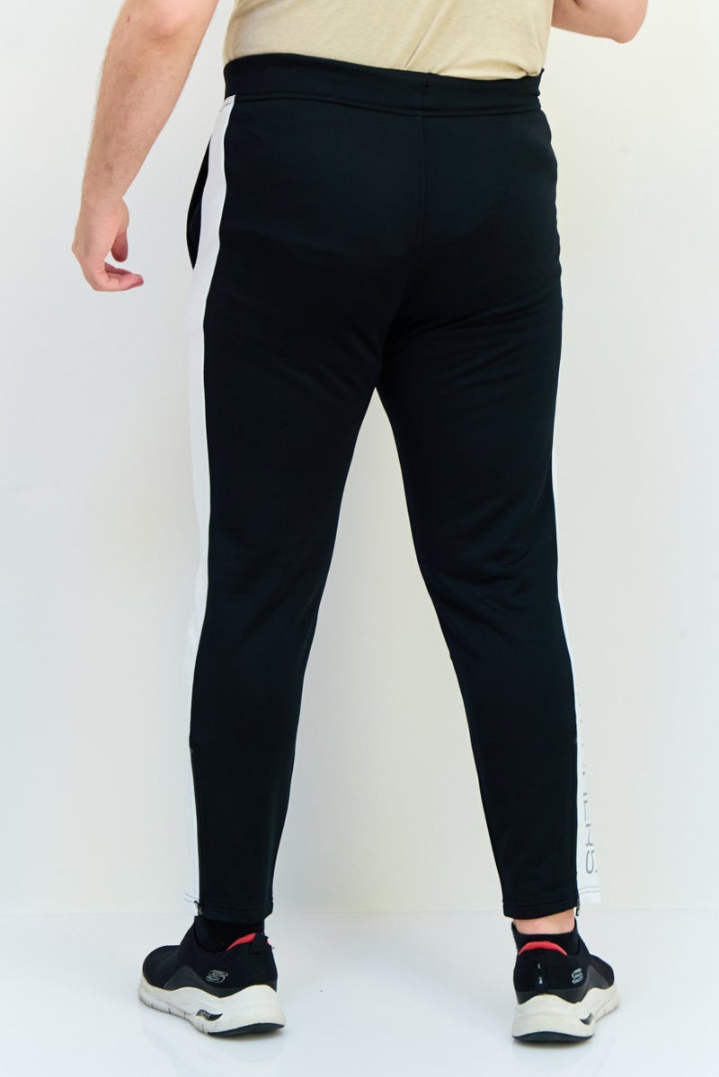 SKECHERS Men Sportswear Fit Training Sweatpants, Black  - Image 4