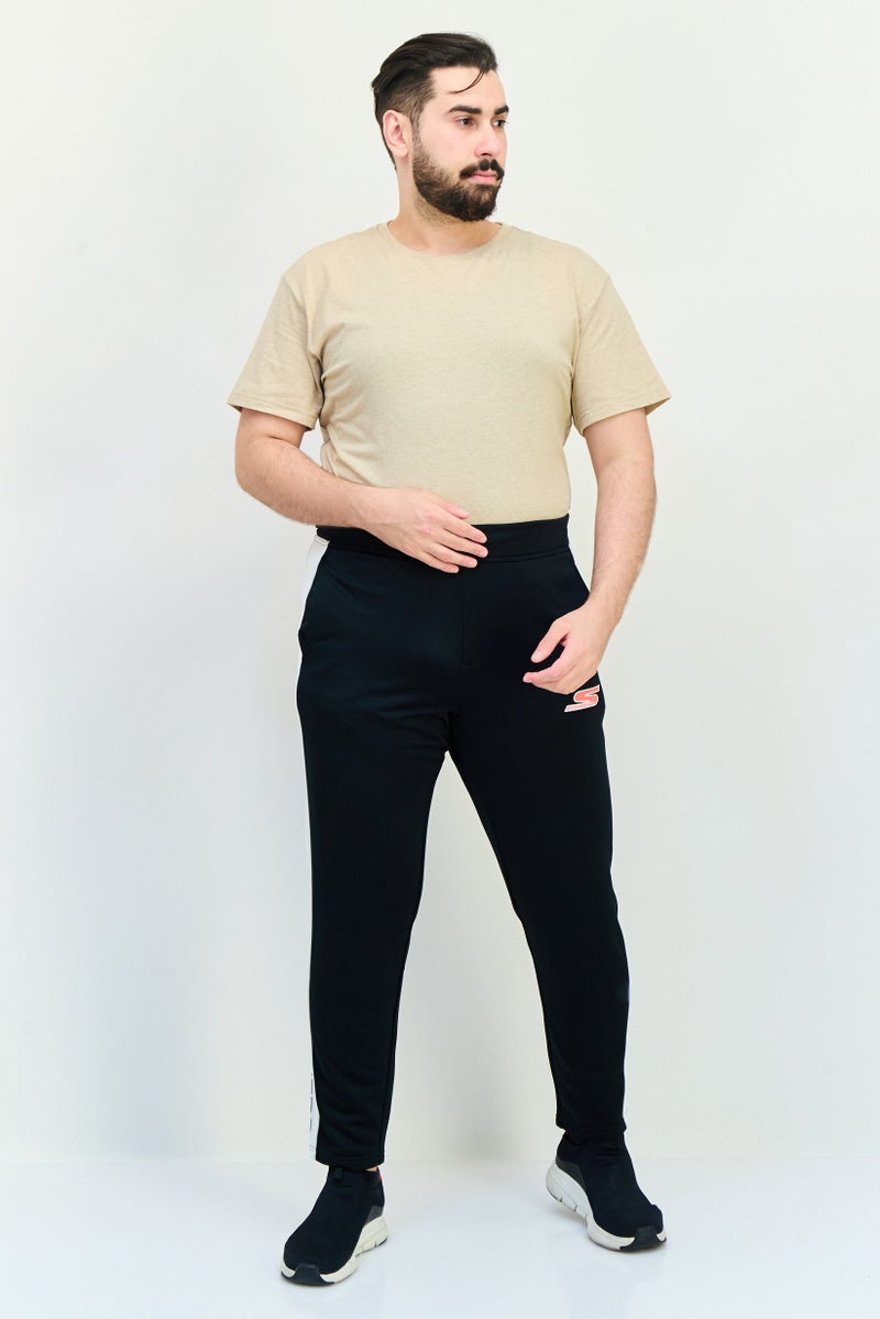 SKECHERS Men Sportswear Fit Training Sweatpants, Black  - Image 2