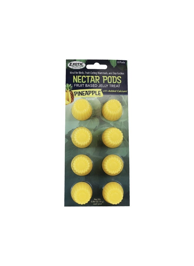 EXOTIC NUTRITION Exotic Nutrition Pineapple Nectar Pods - 8 Pack 