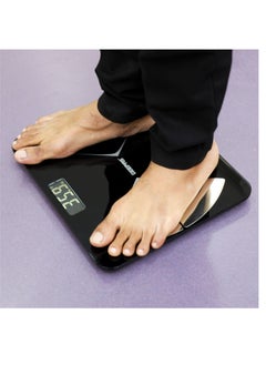 GEEPAS Smart Body Fat Scale With Tempered Glass Platform and Anti Slip Feet | Connects with Android and IOS | Includes Weight, Visceral Fate, Body Fat Rate, BMR, BMI, Body Water, Protein, Body Age, Etc  - Image 3