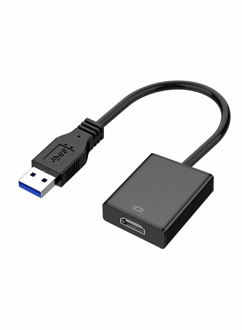 Excefore USB to HDMI Adapter for Multiple Monitors 1080P Compatible with Windows XP/7/8/10/11 - Image 1