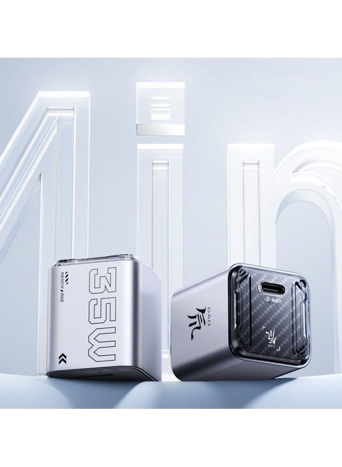 RedMagic Fast Charger 35W Mini  – Compact USB-C Power Adapter for Phones, Tablets & Gaming Devices- with cable -  (US Version) - Image 4