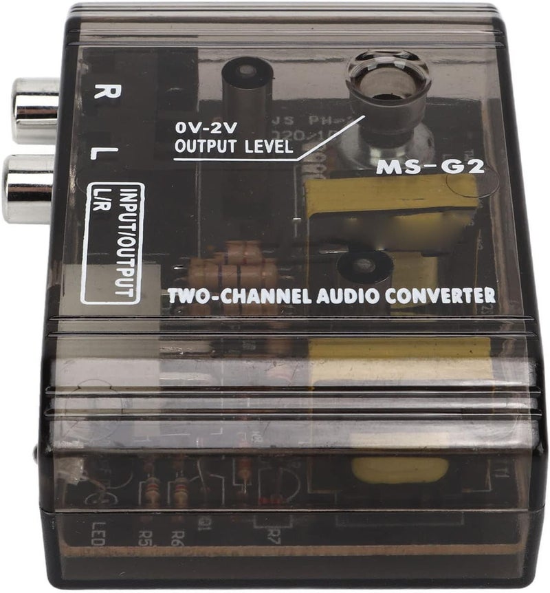 klarako Car Audio Converter High Frequency to Low Frequency 2 Channel Shock Proof Interference Resistant Universal - Image 1