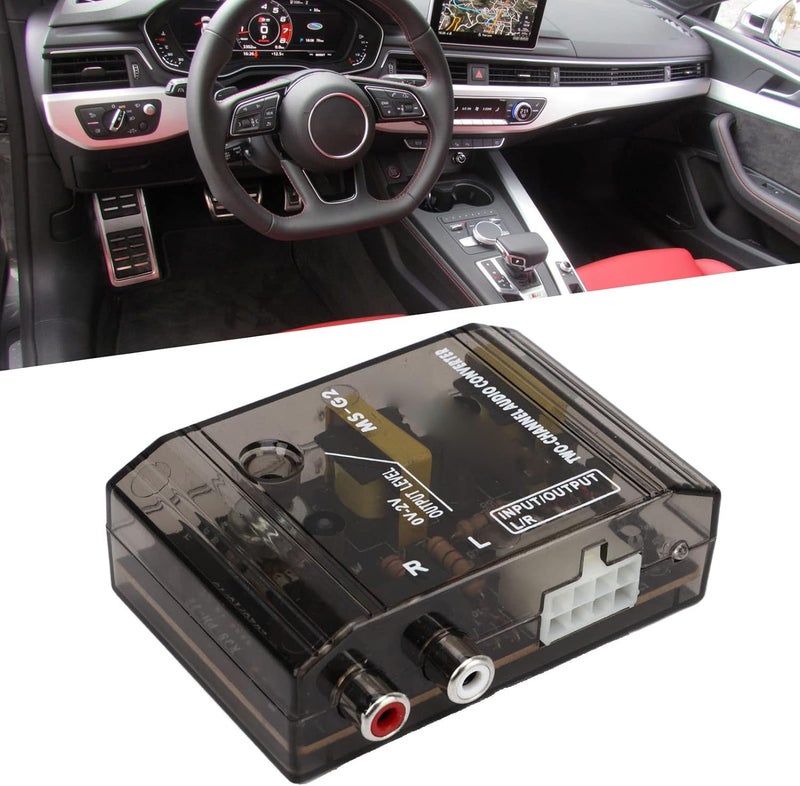 klarako Car Audio Converter High Frequency to Low Frequency 2 Channel Shock Proof Interference Resistant Universal - Image 4
