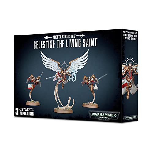 Games Workshop Warhammer 40000 Adepta Sororitas Celestine The Living Saint - Image 1