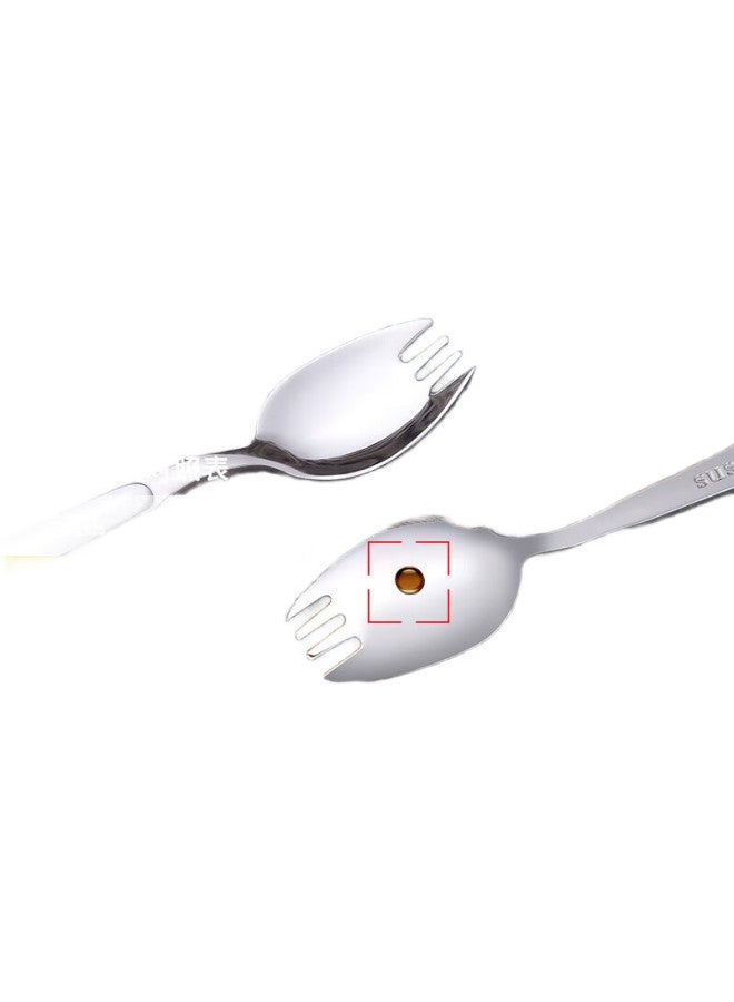 Newair 316 Stainless Steel Fork And Spoon Set, Salad Fork, Adult And Children's Cutlery, Fruit Fork And Dinner Spoon - Image 2