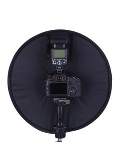 Loquat Ring Softbox Speedlight Round Style Flash Light Shoot Soft box Flash Light Black  - Image 2