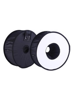 Loquat Ring Softbox Speedlight Round Style Flash Light Shoot Soft box Flash Light Black  - Image 1
