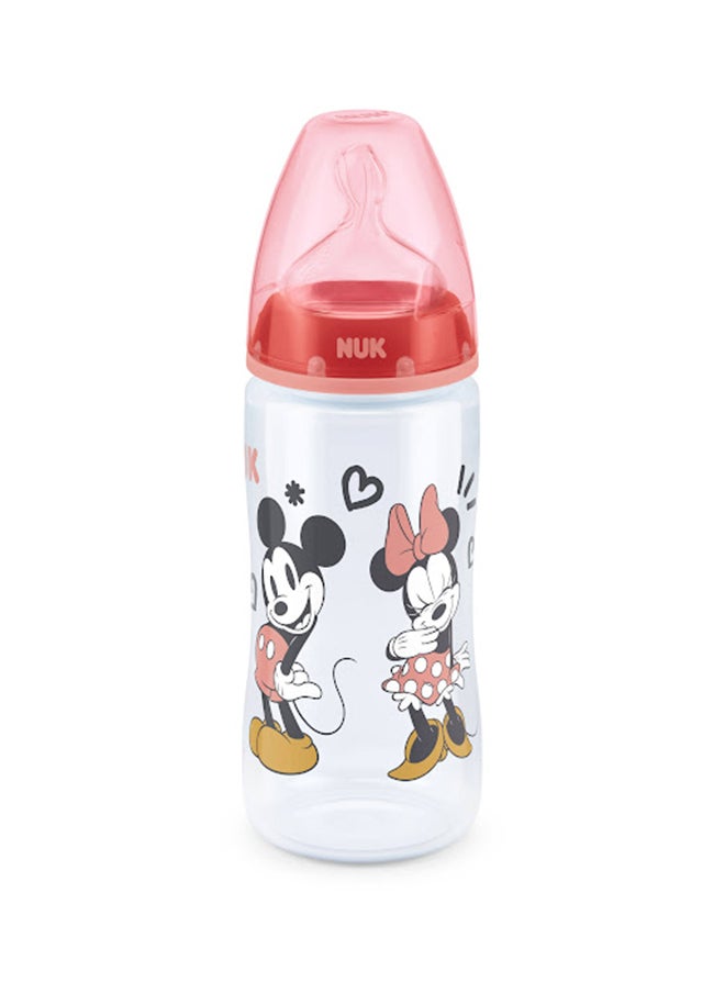 NUK First Choice Plus Temperature Control Mickey Mouse Baby Silicone Feeding Bottle 300 ML, 6 - 18 Months  - Image 5