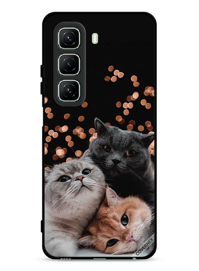 Covernex Infinix Hot 50 5G Protective Case Cover Kittens - Image 1