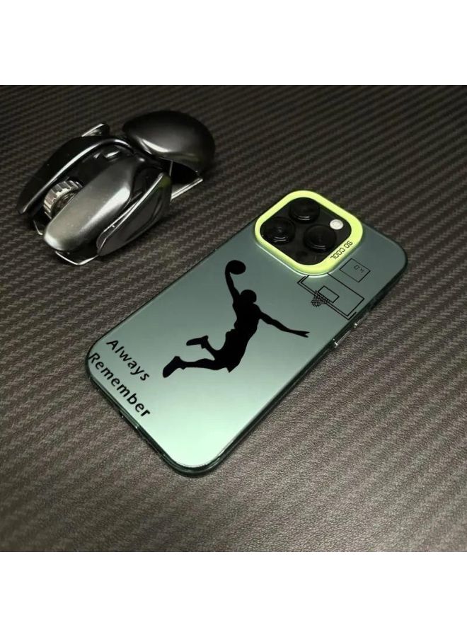 Basketball Iphone15pro Mobile Phone Case 15 Laser Case 14 Apple 12 Anti-fall 11xsmax Hard 78