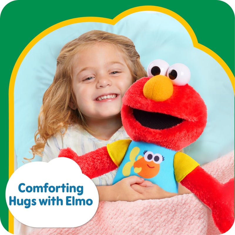 Just Play SESAME STREET 13-inch Sing-Along Plush Elmo with Lights and Sounds, Super-Soft and Huggable, Kids Toys for Ages 18 Month by Just Play - Image 5