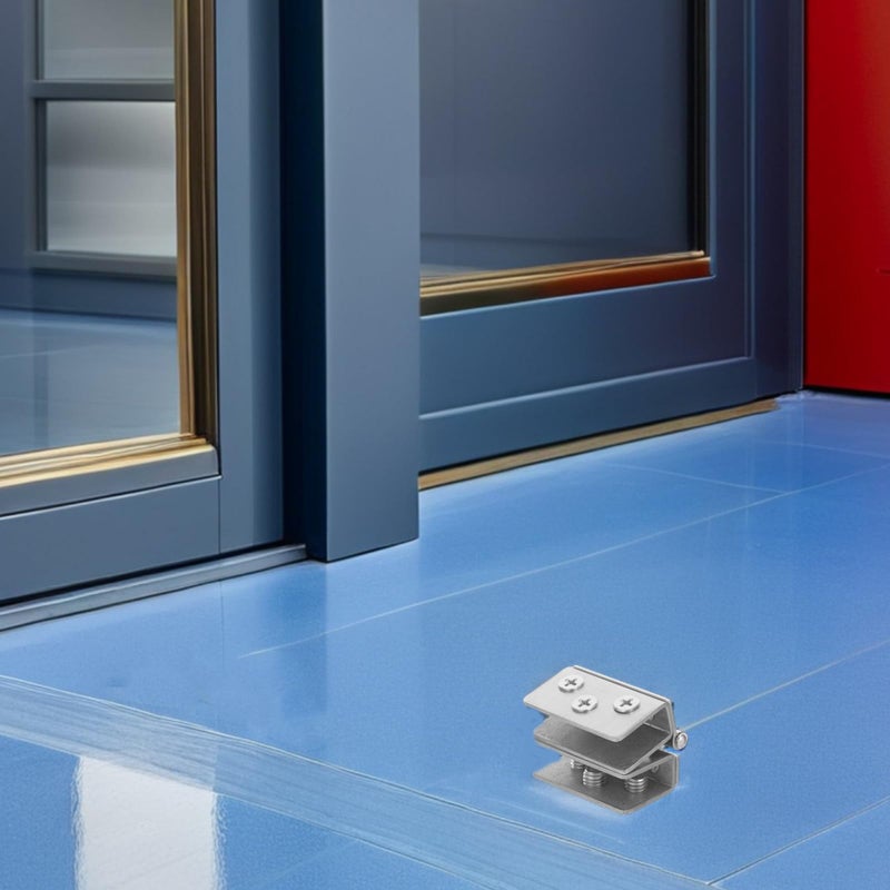180 Degree Heavy Duty Shower Glass Door Hinge Clamp For 8 10mm Cabinet Replacement Hardware - Image 5