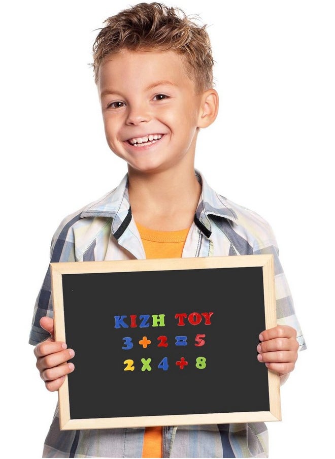 kizh - Magnetic Letters Numbers Alphabet Abc 123 Fridge Magnets Plastic Educational Toy Set Preschool Learning Spelling Counting Uppercase Lowercase Math For 3 4 5 Years Kids(78 Pcs) - Image 1