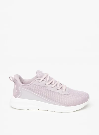 Oaklan by Shoexpress Women's Textured Lace-Up Sports Shoes