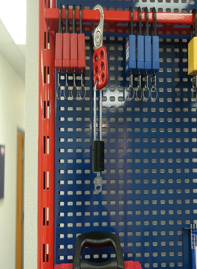 ABUS Black 72/40 Lockout Tagout Padlock w/ 3" Shackle, Single Padlock, Keyed Alike, 1 Padlock with 2 Keys - Image 4