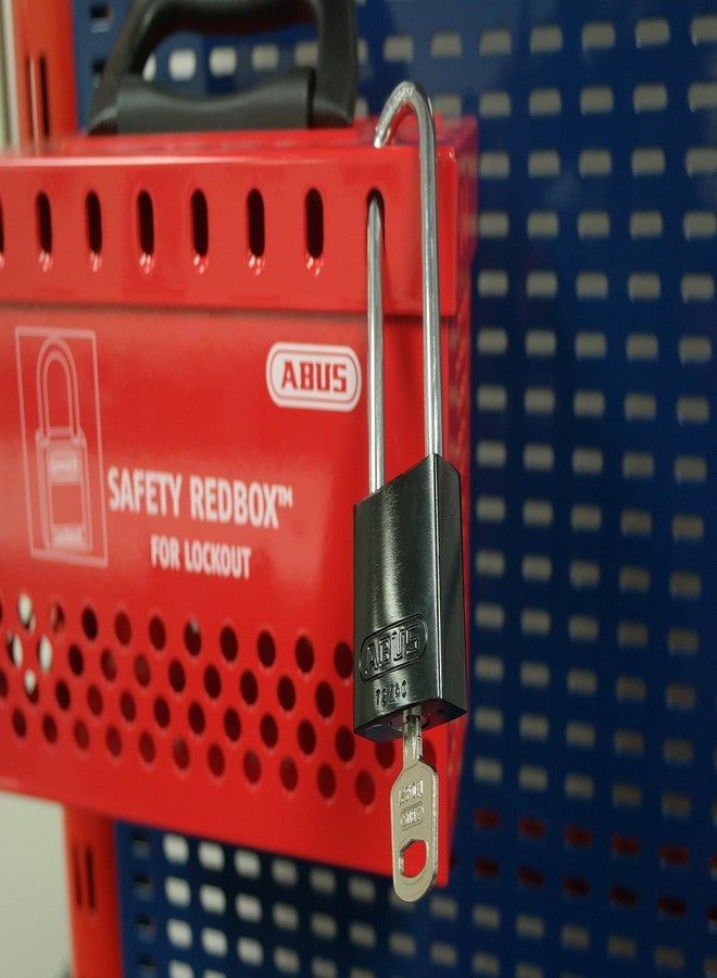 ABUS Black 72/40 Lockout Tagout Padlock w/ 3" Shackle, Single Padlock, Keyed Alike, 1 Padlock with 2 Keys - Image 3