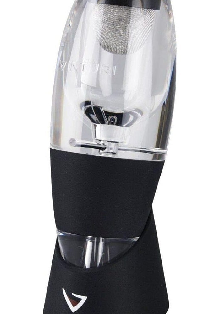 Vinturi Deluxe Essential Red Pourer and Decanter Tower Stand Set - Image 2