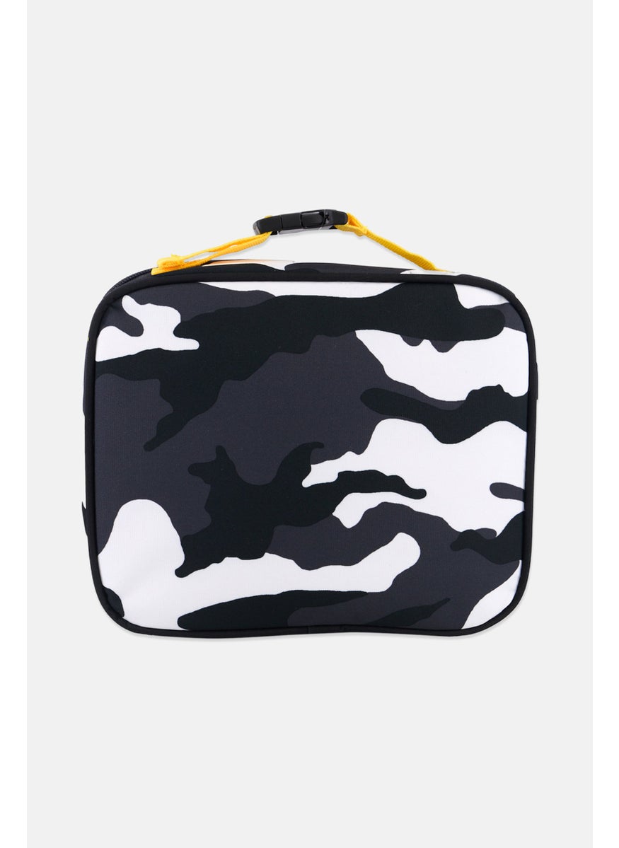Champion - Kids Boy Camouflage Lunch Bag 27 L x 20 H x 10 W cm, Black - Image 1