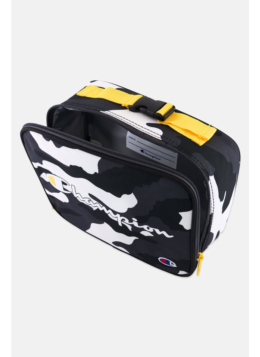 Champion - Kids Boy Camouflage Lunch Bag 27 L x 20 H x 10 W cm, Black - Image 1