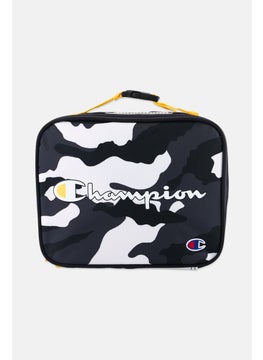 Kids Boy Camouflage Lunch Bag 27 L x 20 H x 10 W cm, Black