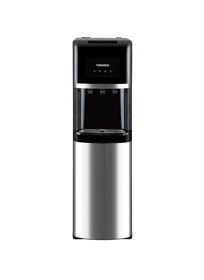 TORNADO - Tornado Water Dispenser with 3 Faucets and Bottom Bottle, Black - wdm-h40ade-bk - Image 1