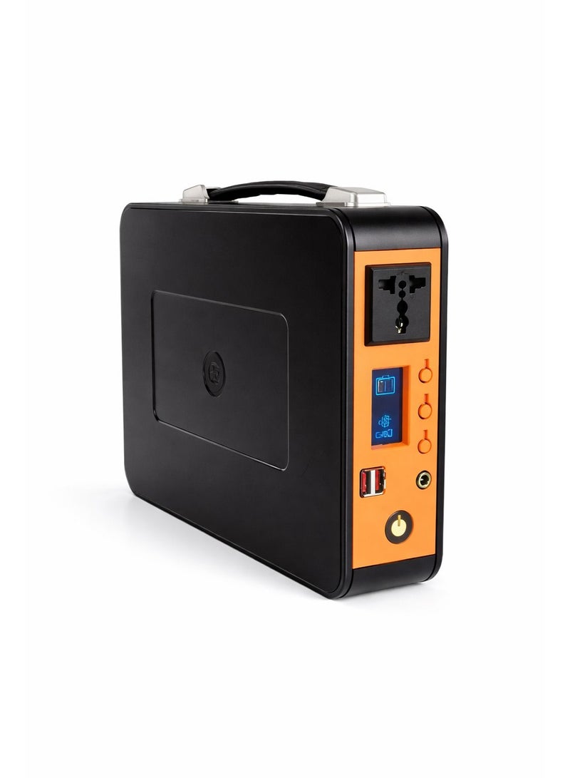Fonemi Portable Outdoor Power Station 300W Battery Generator with AC Socket, USB Charging Ports, LED Display & Solar Charging Support – Camping, Emergency Backup, Travel Power Supply - Image 3