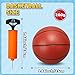 Amarlozn Mini Basketball for Indoor Mini Basketball Hoop 9 Inch Small Replacement Basketballs Soft Ball for Inflatable Pool Beach Sandbox Outdoor Play Game Gift Pack for Toddler Kids Adults 5PCS - Image 4