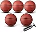Amarlozn Mini Basketball for Indoor Mini Basketball Hoop 9 Inch Small Replacement Basketballs Soft Ball for Inflatable Pool Beach Sandbox Outdoor Play Game Gift Pack for Toddler Kids Adults 5PCS - Image 2