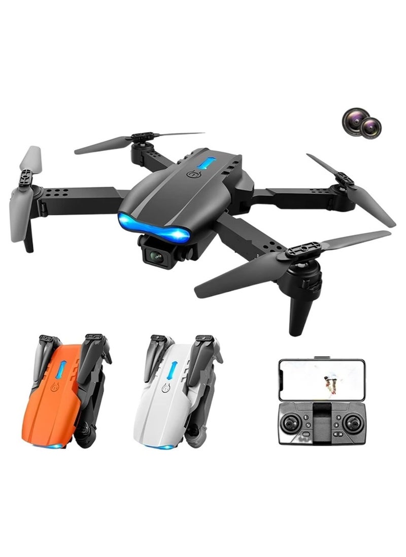 DubaiGallery - Foldable Motor Drone with 2 Cameras 40KM/h MAX Wind Resistant 4 Level 5GHz WIFI FPV Drones with HD Camera RC Quadcopter Drone for Children Adults - Image 1
