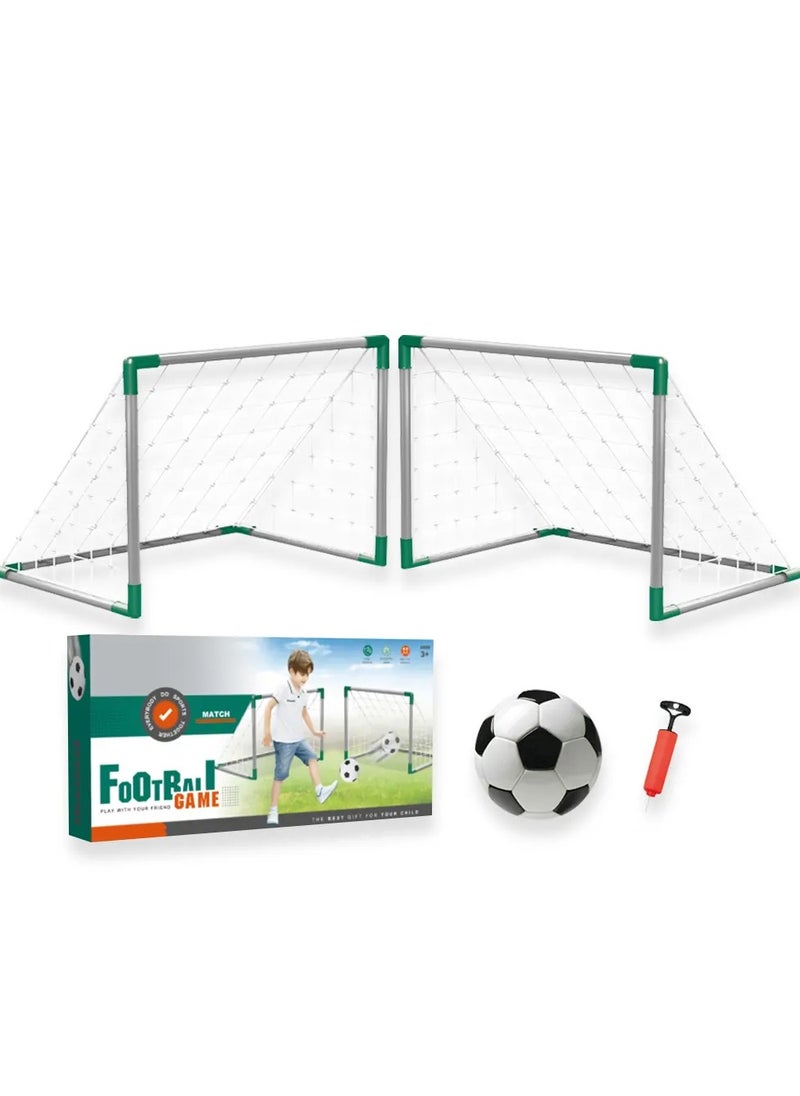 Football For Children, Consisting Of 4 Pieces - A Small Portable Sports Football Goal Net For The Indoor And Outdoor Garden - A Beautiful Gift For Children  - Image 1