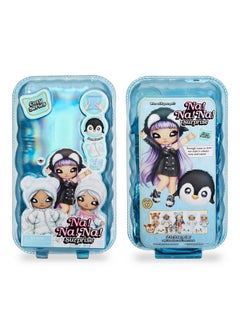 Na! Na! Na! Surprise Cozy Series Evie Von Hoo 7.5" Fashion Doll Snow Owlinspired With White Hair 2Piece Outfit And Fuzzy Clipon Purse Poseable Great Toy Gift For Kids Ages 5 6 7 8+ Years  - Image 4