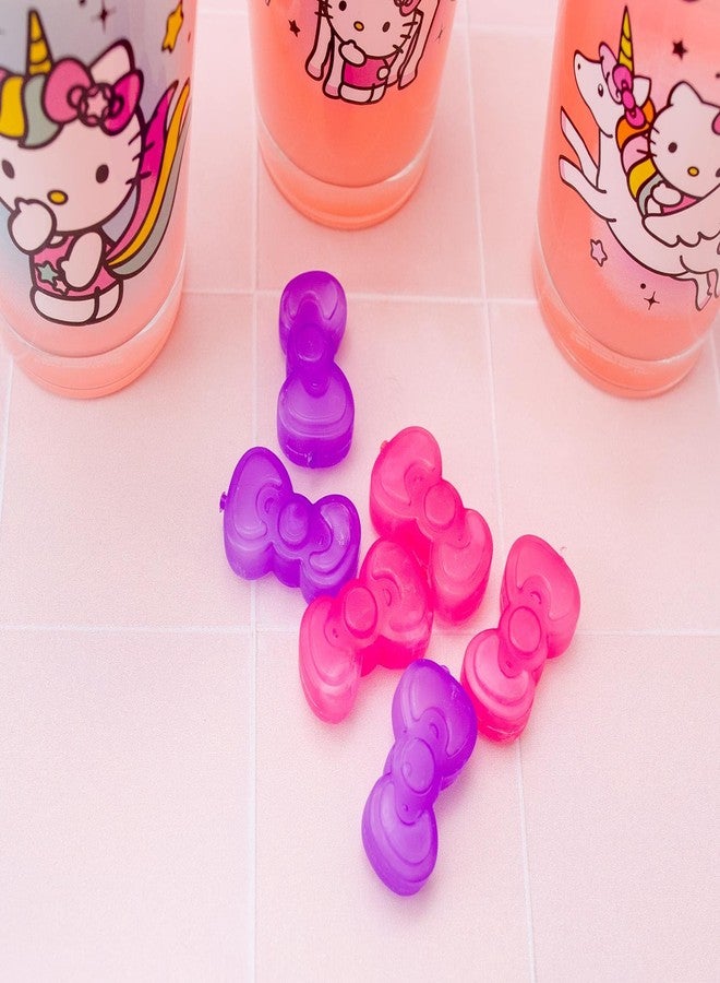 Seven20 Sanrio Hello Kitty Pretty Bows 6-Piece Plastic Ice Cube Set | Non-Melting, Quick-Freeze Ice Mold Shapes For Drinks - Image 4