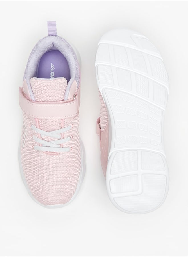 Oaklan by Shoexpress - Girl's Ombre Sports Shoes with Hook and Loop Closure - Image 1