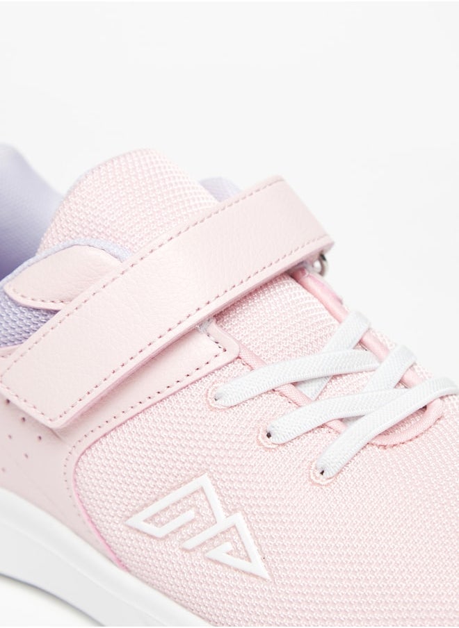Oaklan by Shoexpress - Girl's Ombre Sports Shoes with Hook and Loop Closure - Image 1