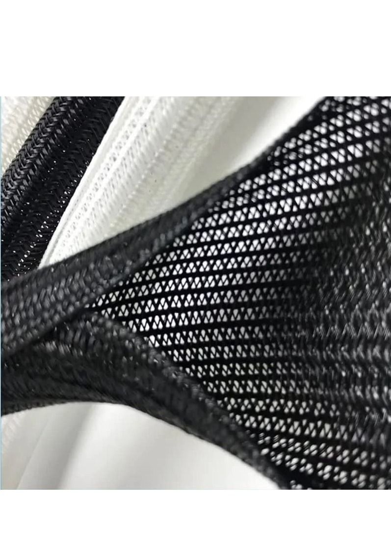 DKURVE DKURVE® Cable Sleeve Tubing Cord Sock Braided PET Cable Sleeve, Wire Sleeve Management System   3M  - Image 5