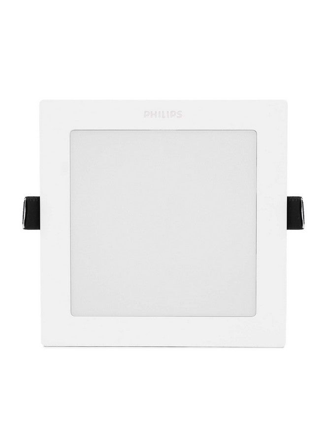 PHILIPS 10W Square AP Plus UltraGlow LED DL Recessed LED Panel Ceiling Light (Pack of 1, Natural White) (929002628101-Pk1) - Image 1