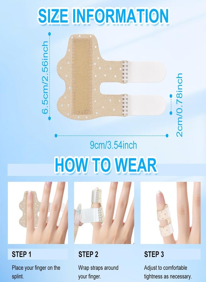 CoolShef جبيرة إصبع الخنصر الصغيرة من كول شيف - دعامة قابلة للتعديل لإصبع الزناد لتخفيف الألم، وتثبيت المفصل، ودعم التهاب المفاصل والإصابات للأطفال والنساء - Image 2