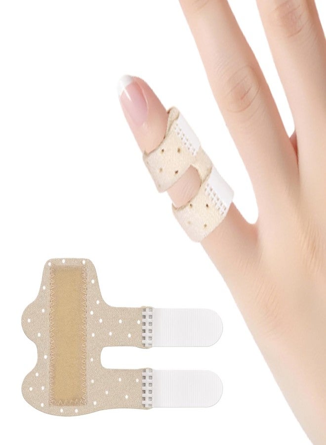 CoolShef جبيرة إصبع الخنصر الصغيرة من كول شيف - دعامة قابلة للتعديل لإصبع الزناد لتخفيف الألم، وتثبيت المفصل، ودعم التهاب المفاصل والإصابات للأطفال والنساء - Image 1