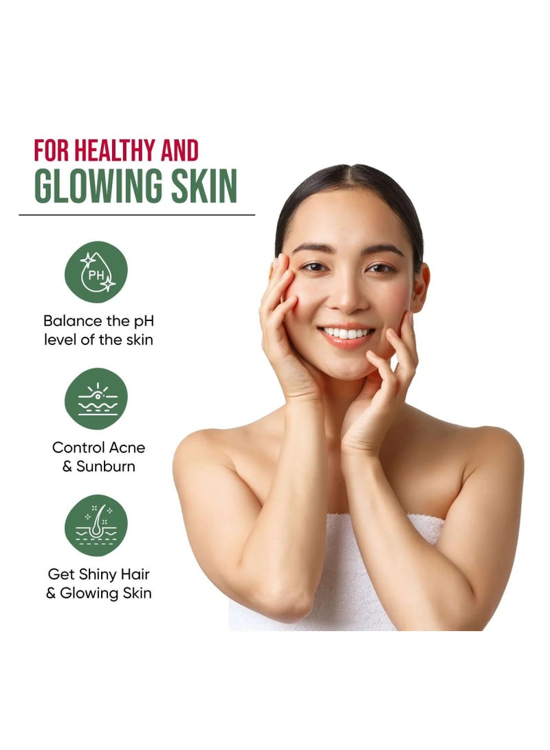 هيربال ماكس خل التفاح العضوي، 30 كبسولة نباتية (800 ملغ) - Image 4