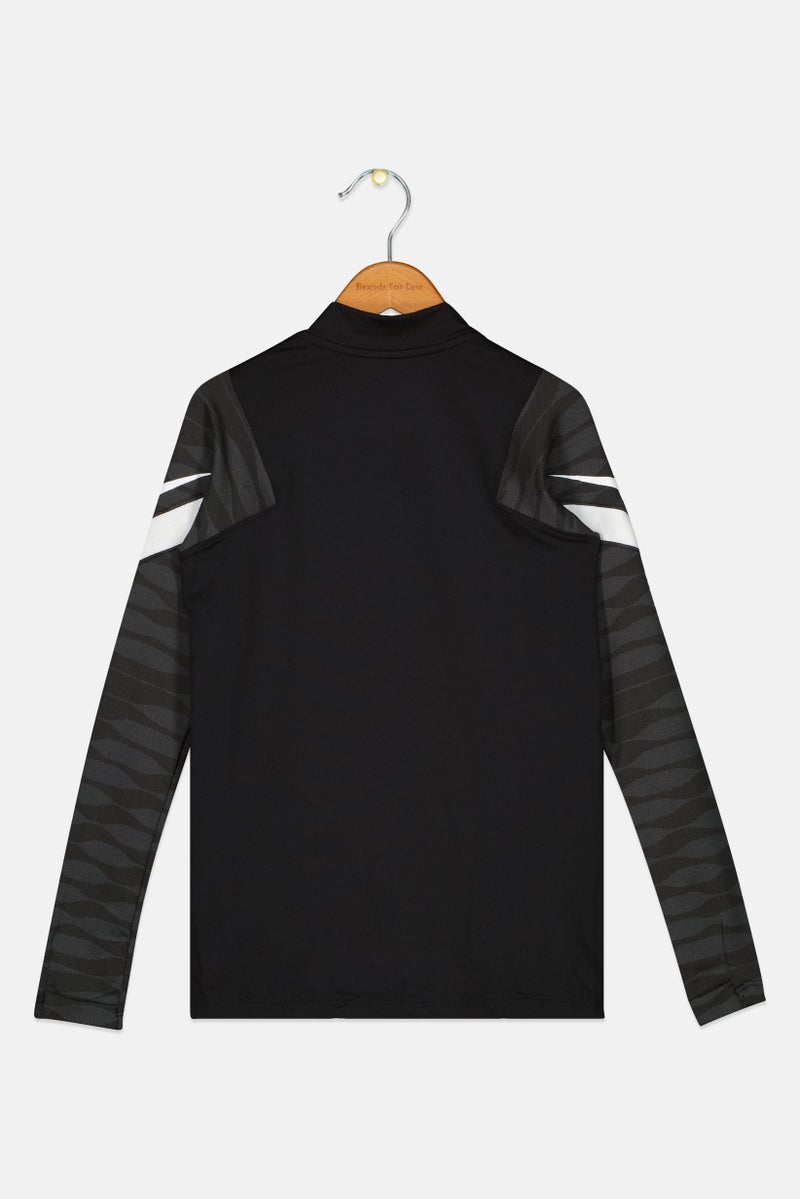 Nike Kids Boy Brand Logo  Long Sleeve Training Top, Multicolor - Image 3