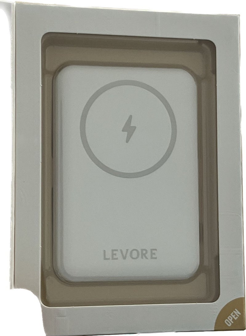 ليفور LEVORE باور بانك مع حامل باور بانك ماج سيف - Image 2