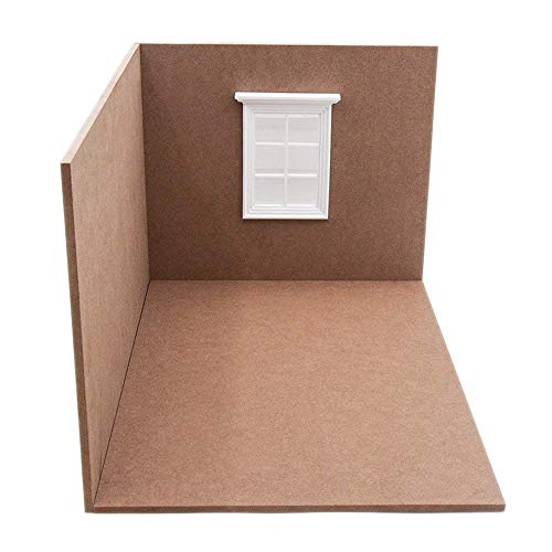 Odoria Miniature Corner Room Box Dollhouse Accessories - Image 1