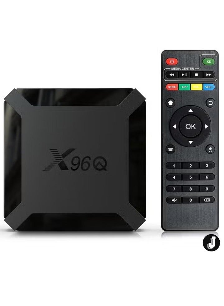 JAJEEK "X96Q Android 10.0 TV Box – Allwinner H313 Quad Core, 16GB Storage" - Image 1