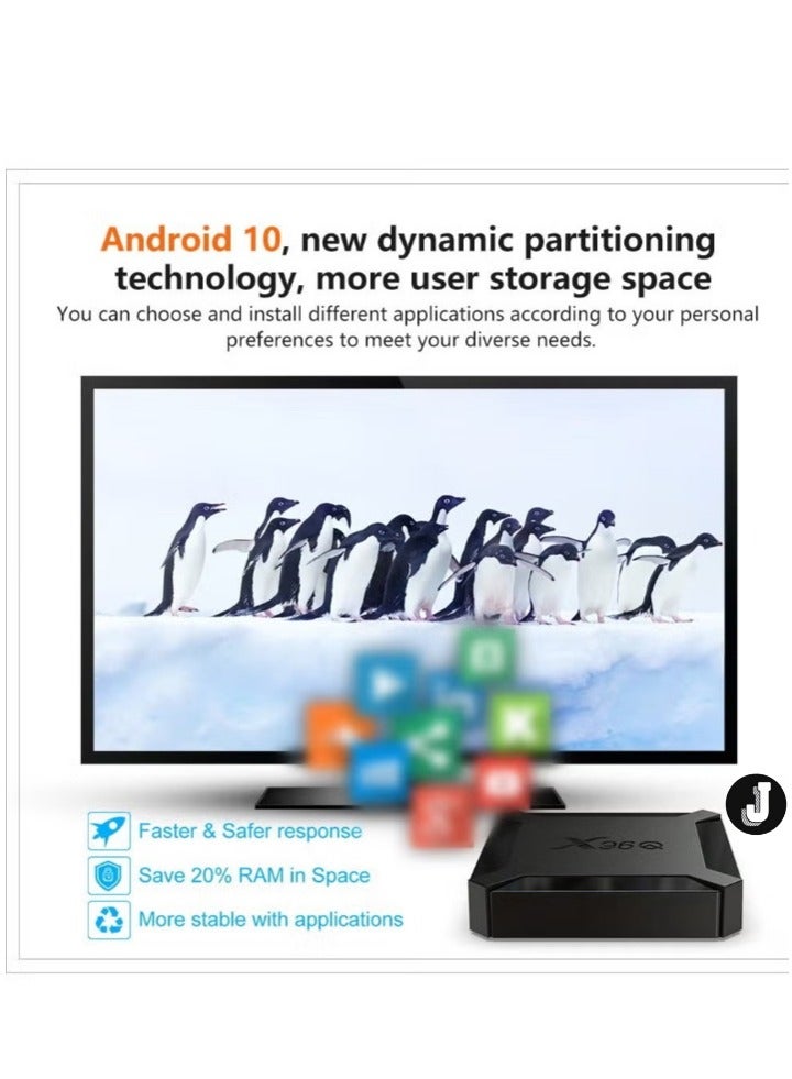 JAJEEK "X96Q Android 10.0 TV Box – Allwinner H313 Quad Core, 16GB Storage" - Image 3