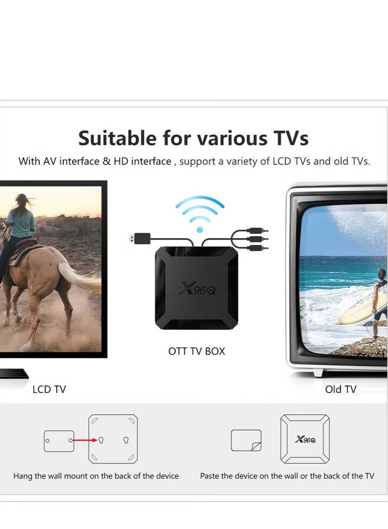 JAJEEK "X96Q Android 10.0 TV Box – Allwinner H313 Quad Core, 16GB Storage" - Image 4