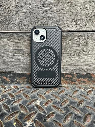 Rokform - iPhone 15 Case, Rugged Series, Magnetic iPhone 15 Cover with RokLock Twist Lock, Drop Tested Armor (Black) - Image 2