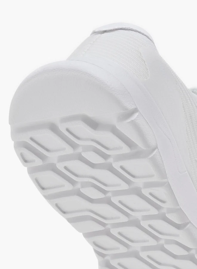 Oaklan by Shoexpress Girls Logo Detail Sports Shoes with Hook and Loop Closure