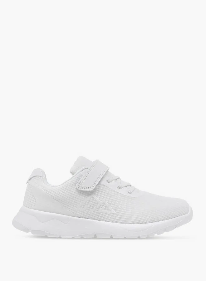 Girls Logo Detail Sports Shoes with Hook and Loop Closure